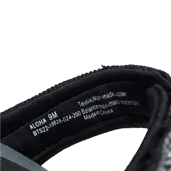 Baretraps Aloha Platform Wedge Deserae Slide Sandals Women 9M Black Gray - Picture 9 of 12